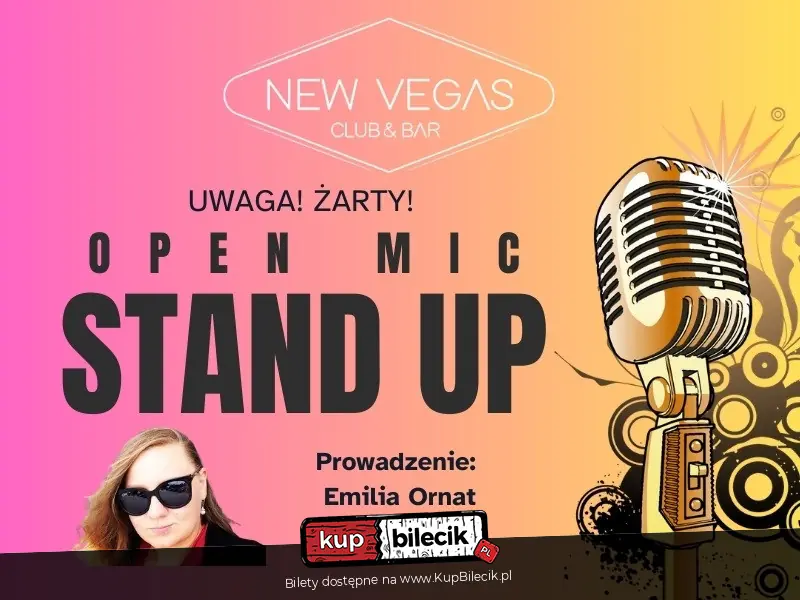 Stand Up Open Mic: Uwaga! Żarty!