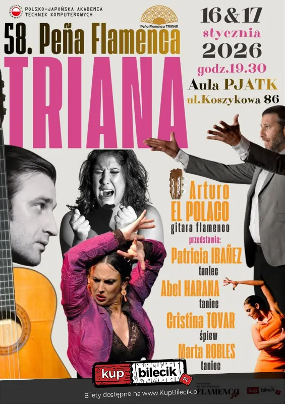 "Flamenco Show" Arturo El Polaco, Patricia Ibańez, Abel Harana, Cristina Tovar, Marta Robl