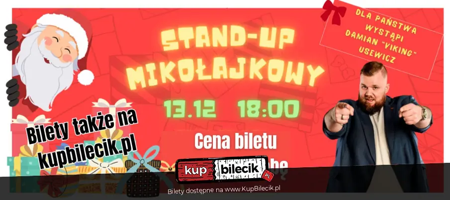 Damian "Viking" Usewicz - Mikołajkowy Stand-Up Comedy