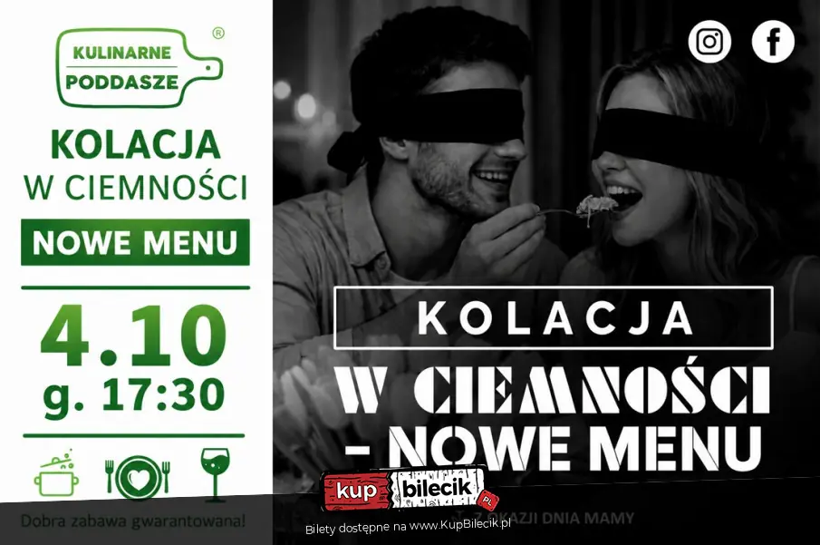 Kolacja w ciemno�ci