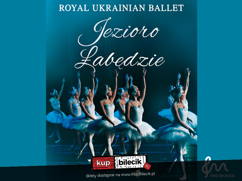 Plakat Royal Ukrainian Ballet - Jezioro łabędzie 71650