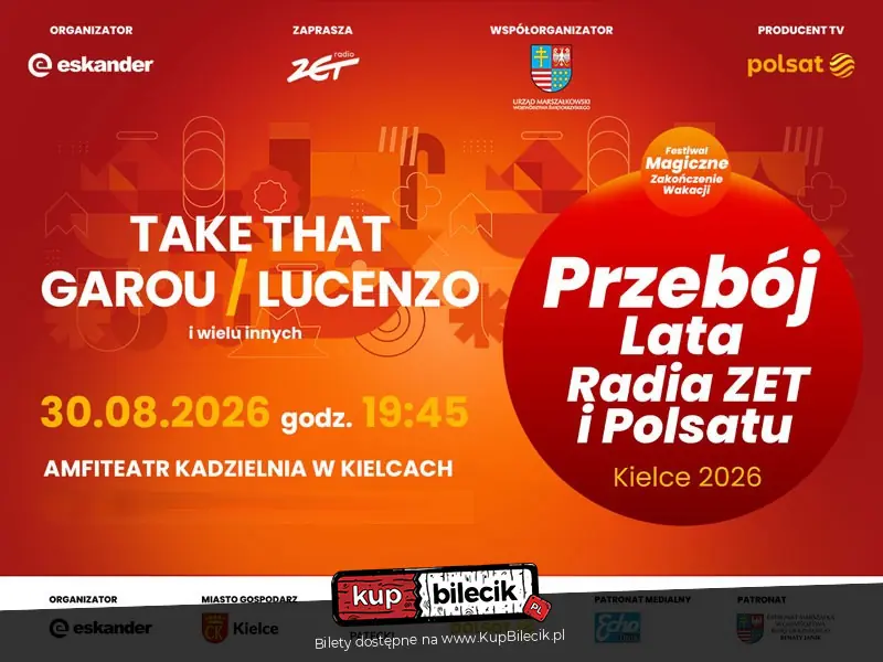 Magiczne Zakończenie Wakacji 2026 - Przebój Lata Radia ZET i Polsatu!