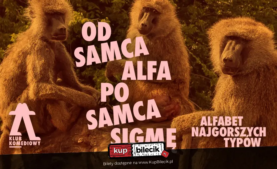 Od Samca Alfa po Samca Sigmę: alfabet najgorszych typów - spektakl impro