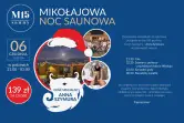 Mikołajkowa Noc Saunowa w saunach M15 w Sopocie na plaży!