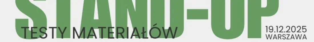 Stand-up Testy Materiałów | Kołecki x Krajewski x Gadowski
