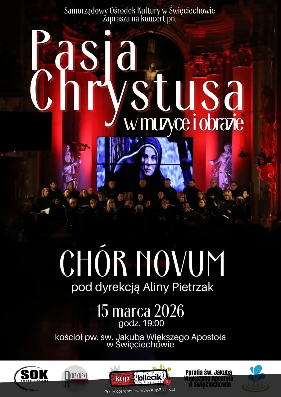 Wyjątkowy koncert pasyjny z projekcją fragmentów filmu Pasja