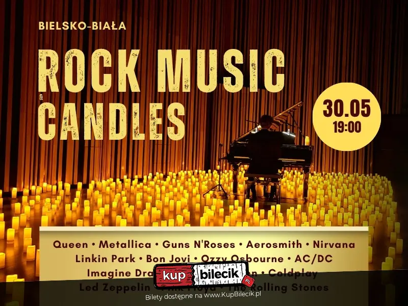 ROCK MUSIC & CANDLES