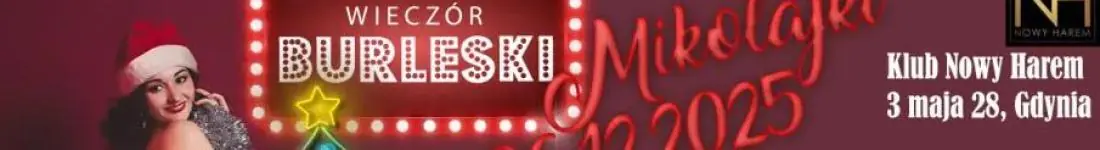 Burleska by Rose de Noir w klubie Nowy Harem