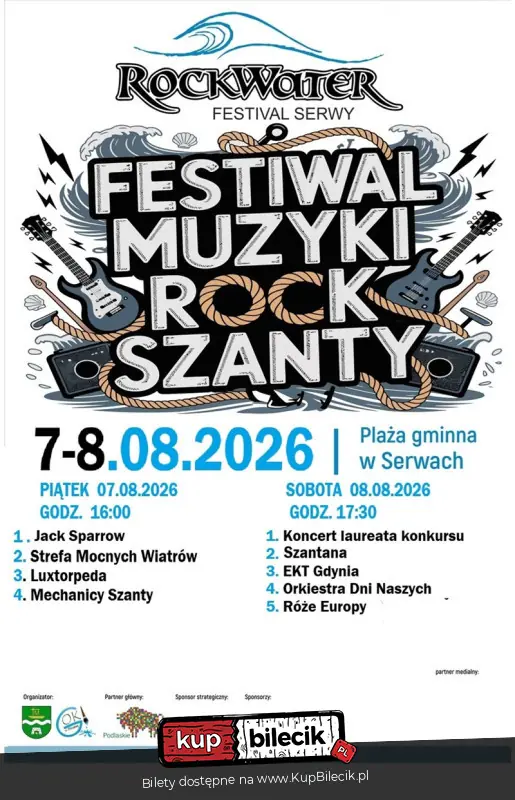 Rock Water Festival Serwy 2026