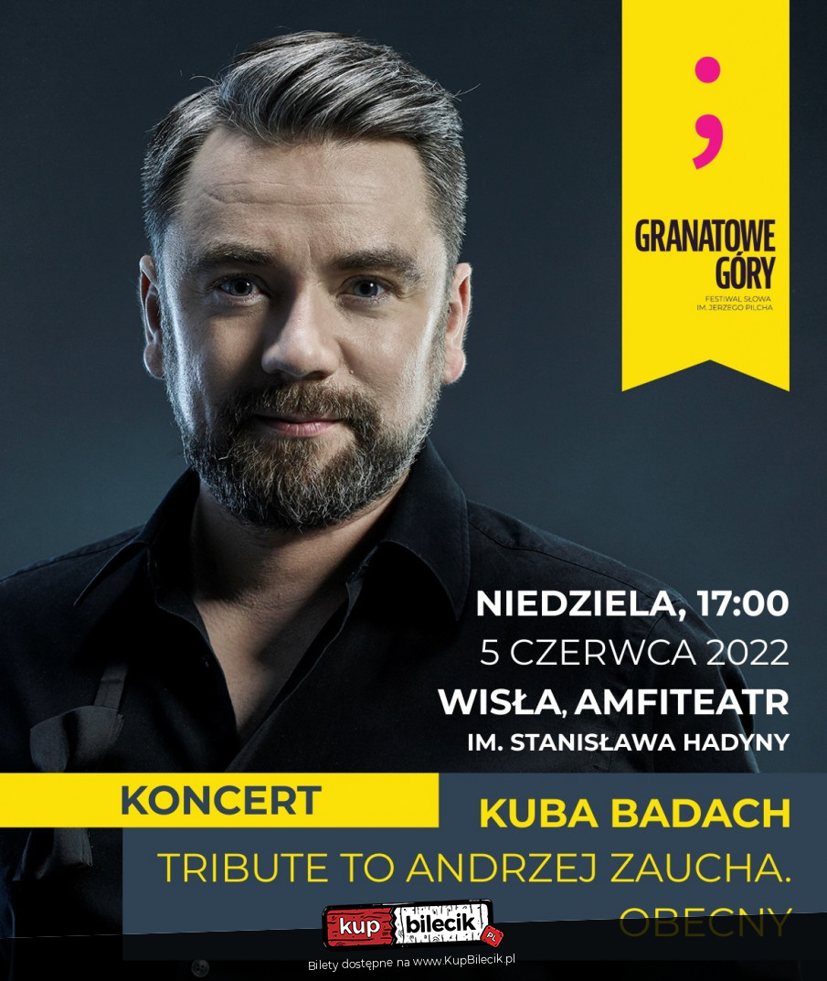 Plakat Kuba Badach – Obecny. Tribute to Andrzej Zaucha 68465