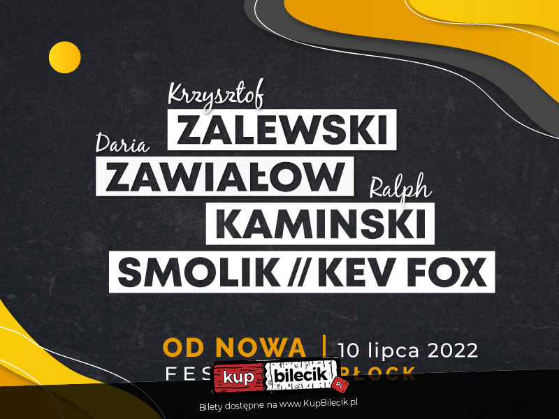 Plakat Zalewski, Zawiałow, Kaminski, Smolik // Kev Fox 53544