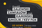 Plakat Zalewski, Zawiałow, Kaminski, Smolik // Kev Fox 53544