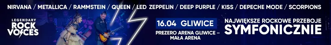 Symfoniczne rockowe show Legendary Rock Voices w Gliwicach!