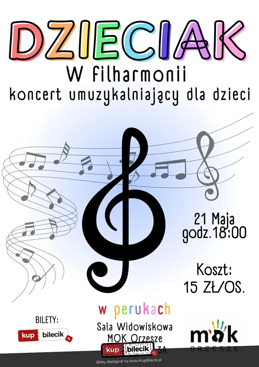 "Dzieciak wśród kompozytorów" - koncert umuzykalniający dla dzieci