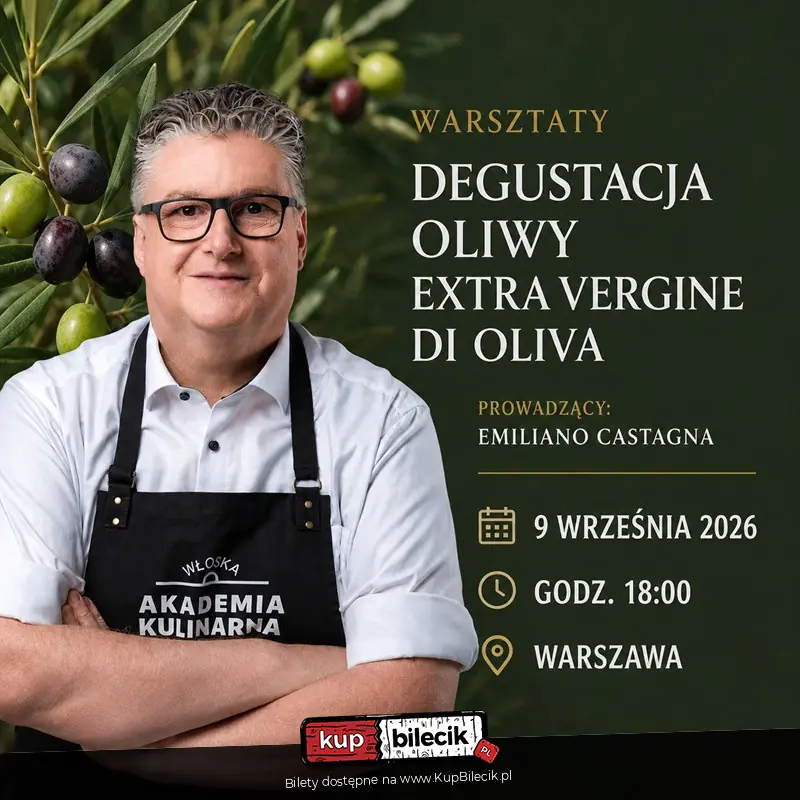 Odkryj Sekrety Oliwy Extra Vergine: Warsztaty Sensoryczne i Degustacja z Emiliano Castagna