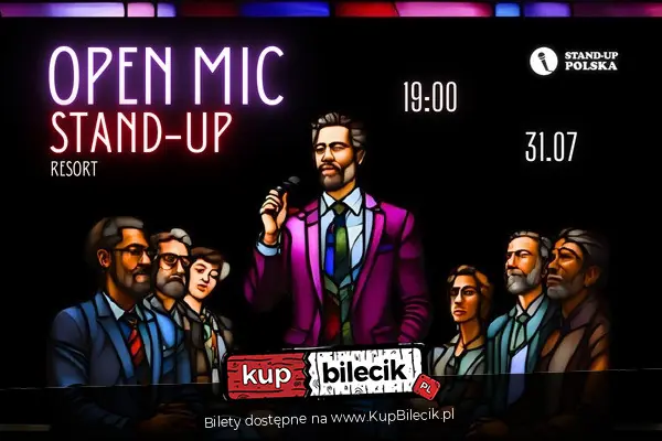 Stand-up Open Mic w Resorcie / 31.07.2026 / g. 19:00