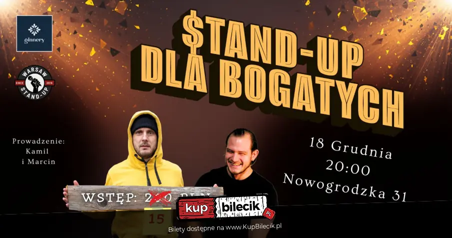 Stand-up dla Bogatych - PROMOCJA