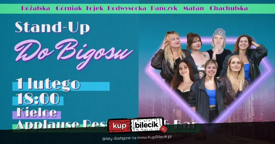 Babski Wieczr Komediowy "Do Bigosu" & Stand-up