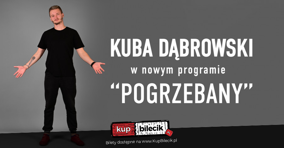 Plakat Stand-up: Kuba Dąbrowski 104396