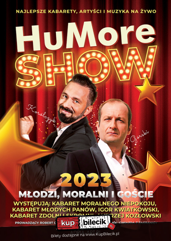 Plakat HuMore Show 2023: 