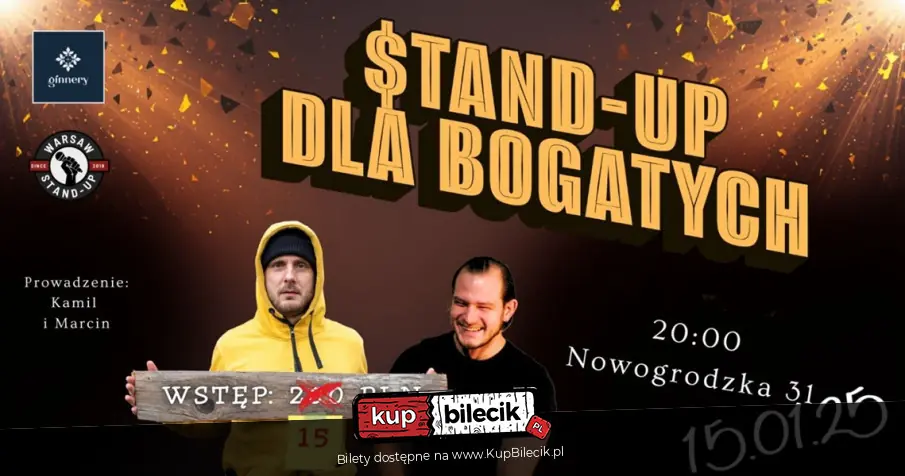 Stand-up dla Bogatych - Promocja!