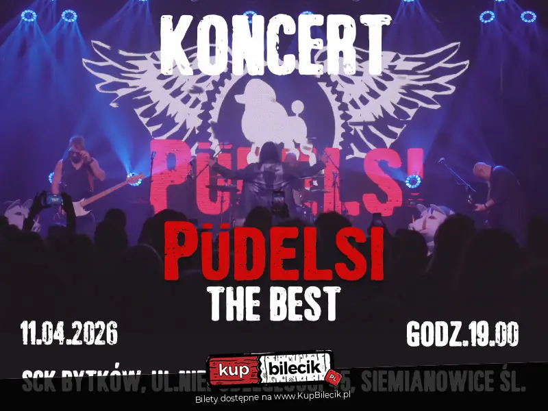 Koncert legendarnego zespołu Püdelsi podczas trasy koncertowej "Püdelsi The Best"