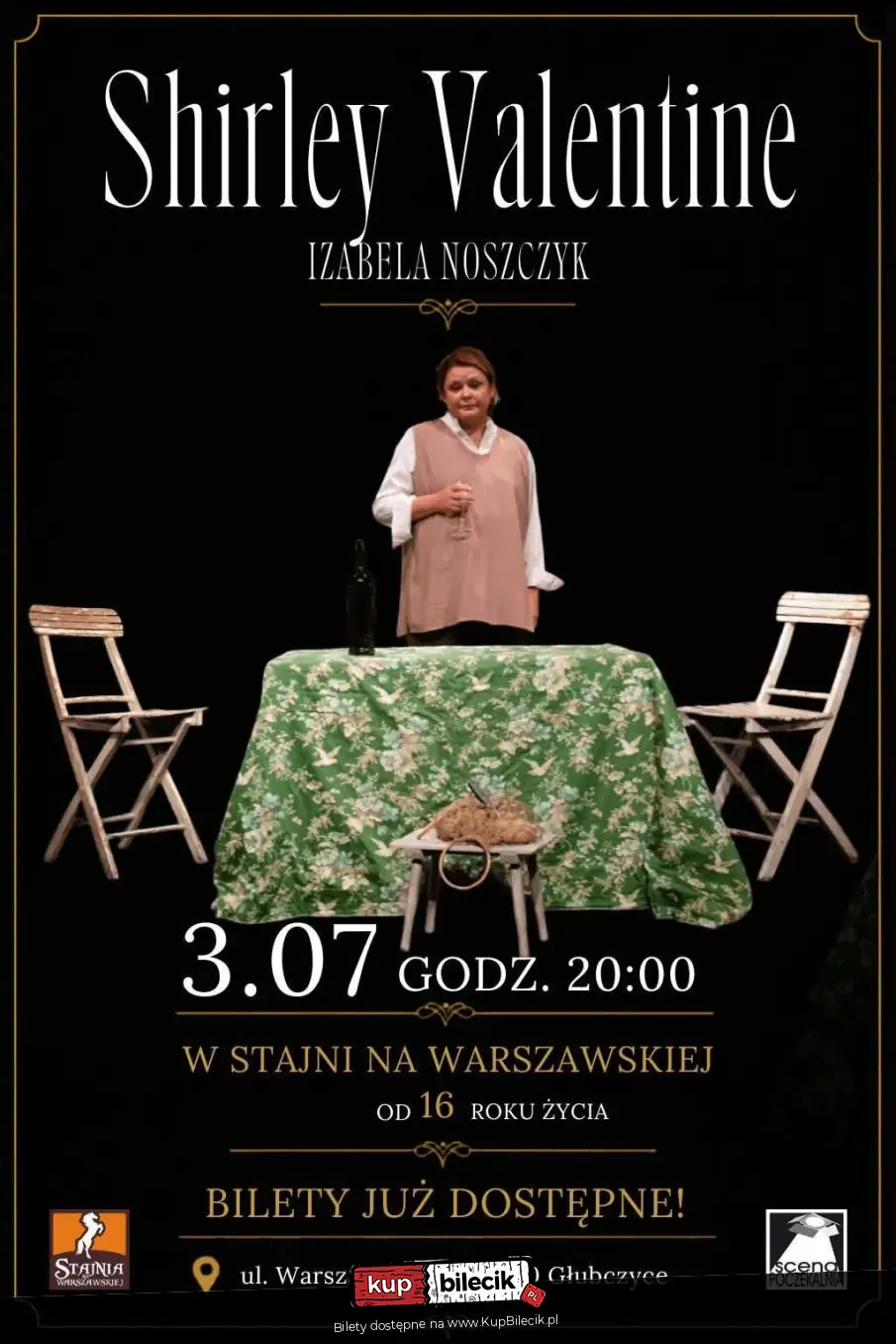 Teatralny wieczór z Izabelą Noszczyk i Teatrem Scena Poczekalnia