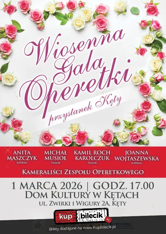 Wiosenna Gala Operetki Przystanek Kęty