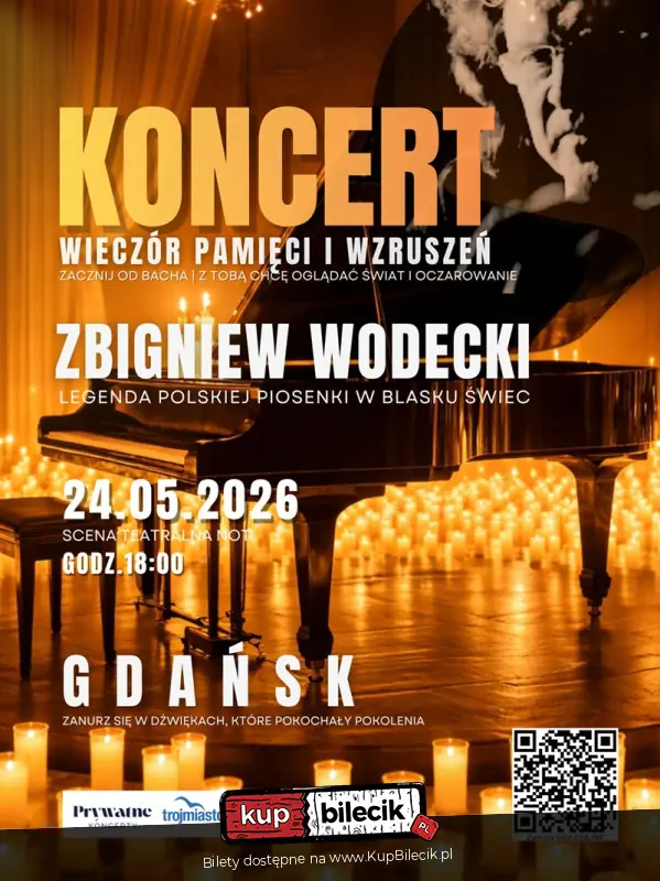 Koncert wspomnień Zbigniewa Wodeckiego