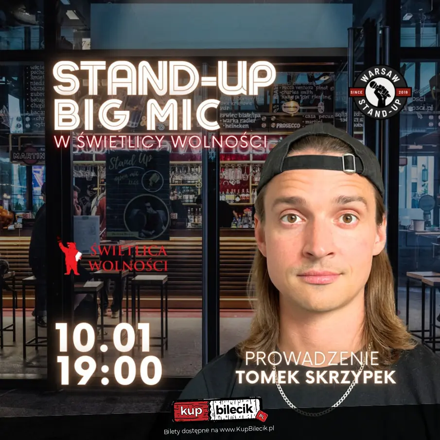 Stand-up Big Mic - Warsaw Stand-up x Tomek Skrzypek