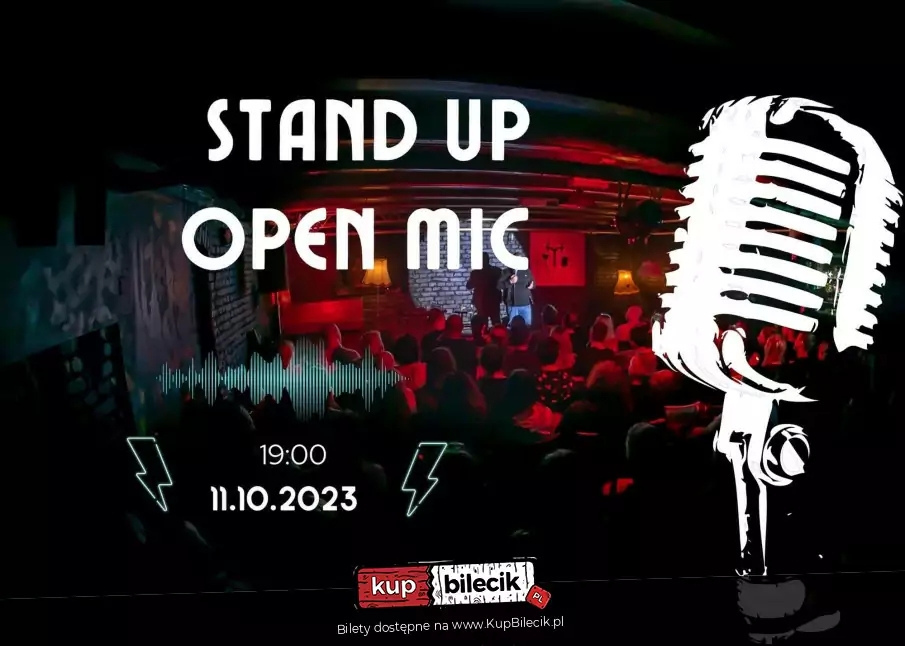 Plakat Stand-up Open Mic 210083