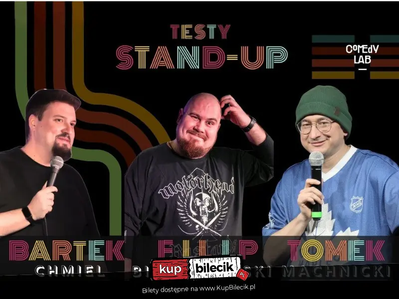 Komediowe Testy: Nowy Stand-Up Machnicki Białoskórski Chmiel