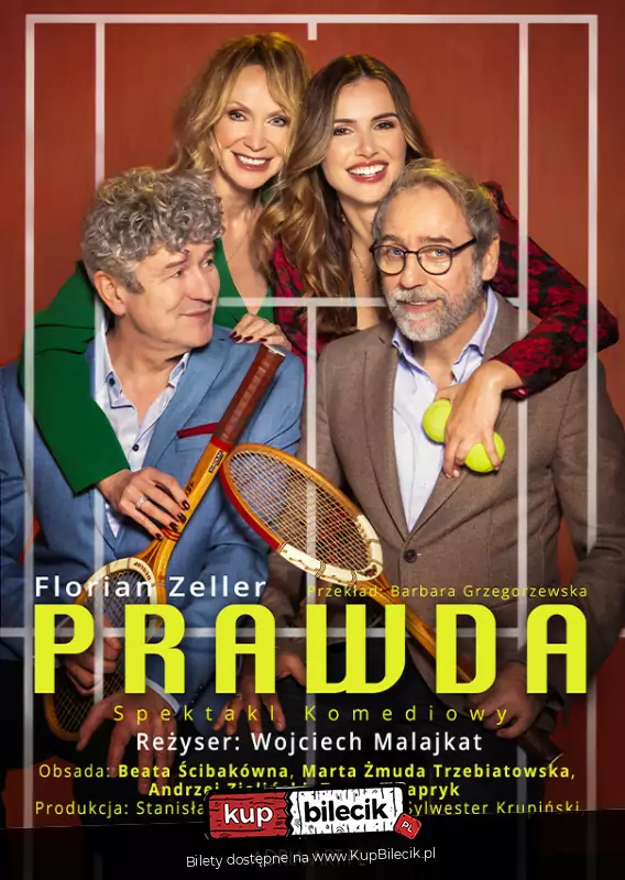 Plakat Prawda - komedia w reżyserii Wojciecha Malajkata 167315