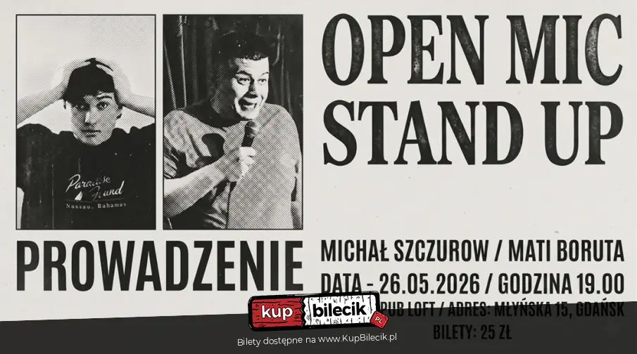 Stand-up | Prowadzenie Mati Boruta i Michał Szczurow