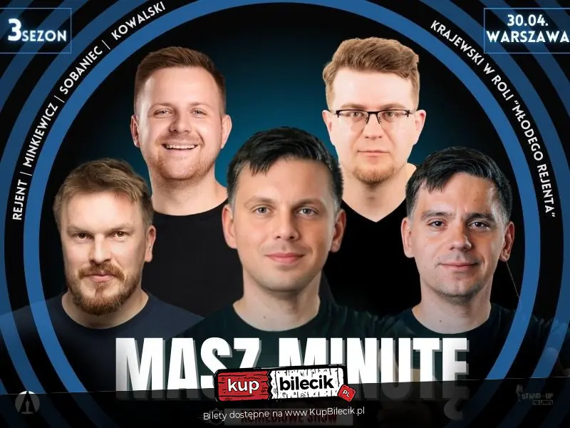 Masz Minutę - gość specjalny: Błażej Krajewski w roli młodego Rejenta