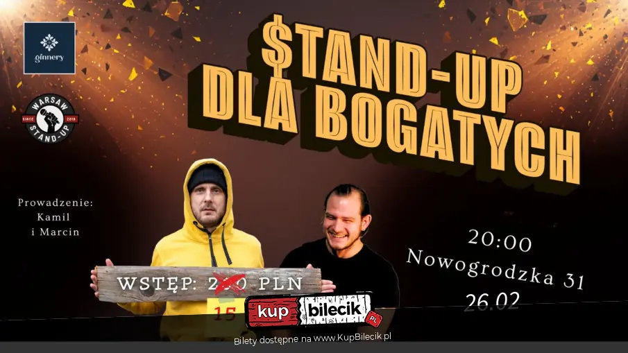 Stand-up dla Bogatych - PROMOCJA!