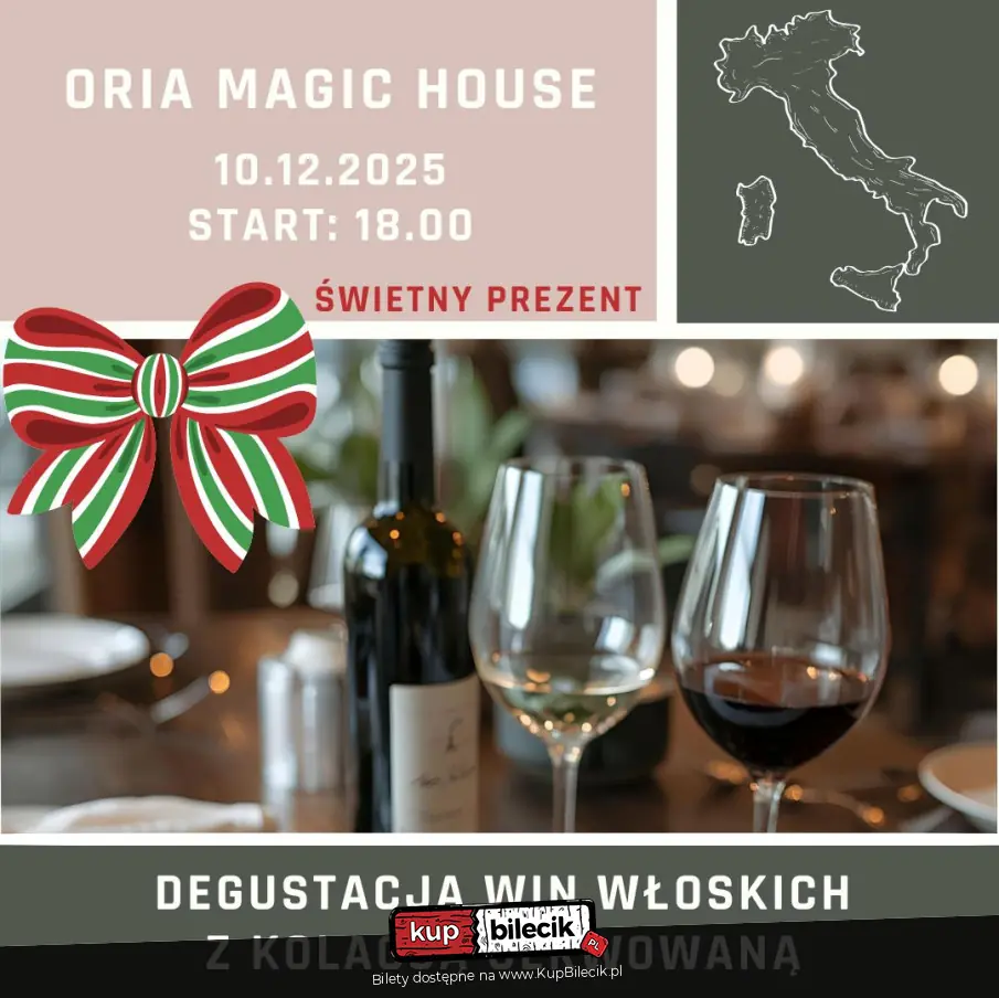 Zabierz bliskich i spędźcie magiczny wieczór z włoskimi smakami i muzyką