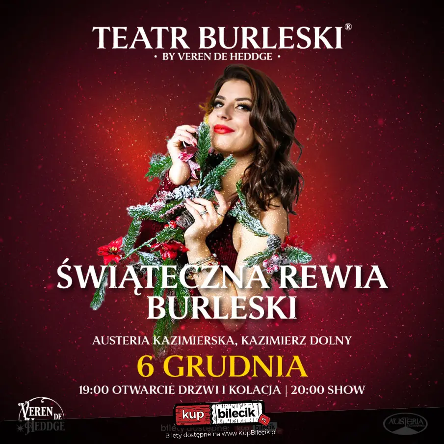 Teatr Burleski by Veren De Heddge: Świąteczna Rewia Burleski