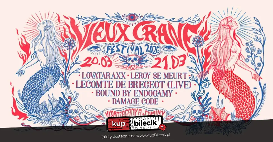 Vieux Crane - Festiwal Frankofonii #4 Old Skull - post punk, new wave, synth, electro