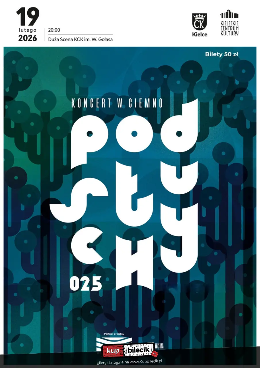 Pods�uchy - koncert w ciemno