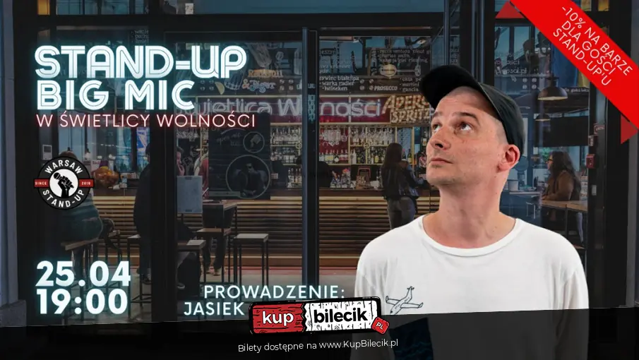 Stand-up Big Mic - Warsaw Stand-up x Jasiek Borkowski