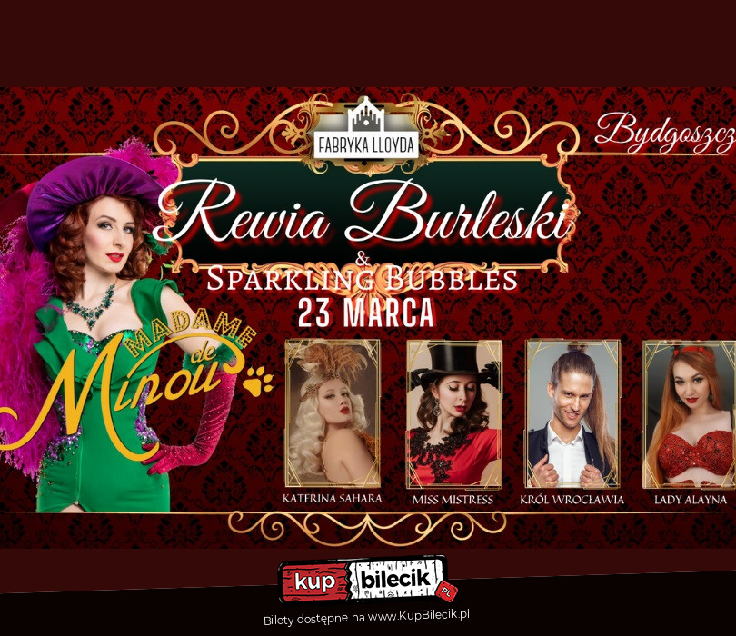 Plakat Rewia Burleski & Sparkling Bubbles 130249