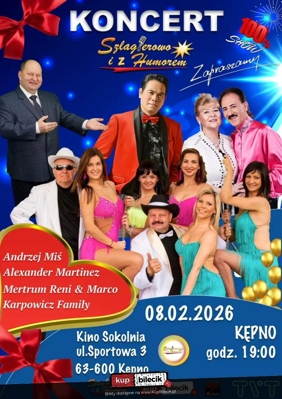 Koncert Śląskich Gwiazd - Szlagierowo i z Humorem