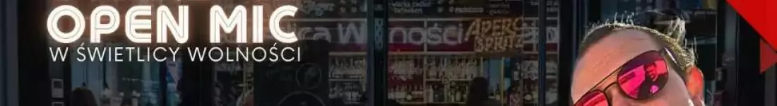 Stand-up Open mic - Warsaw Stand-up x Marcin Smakosz