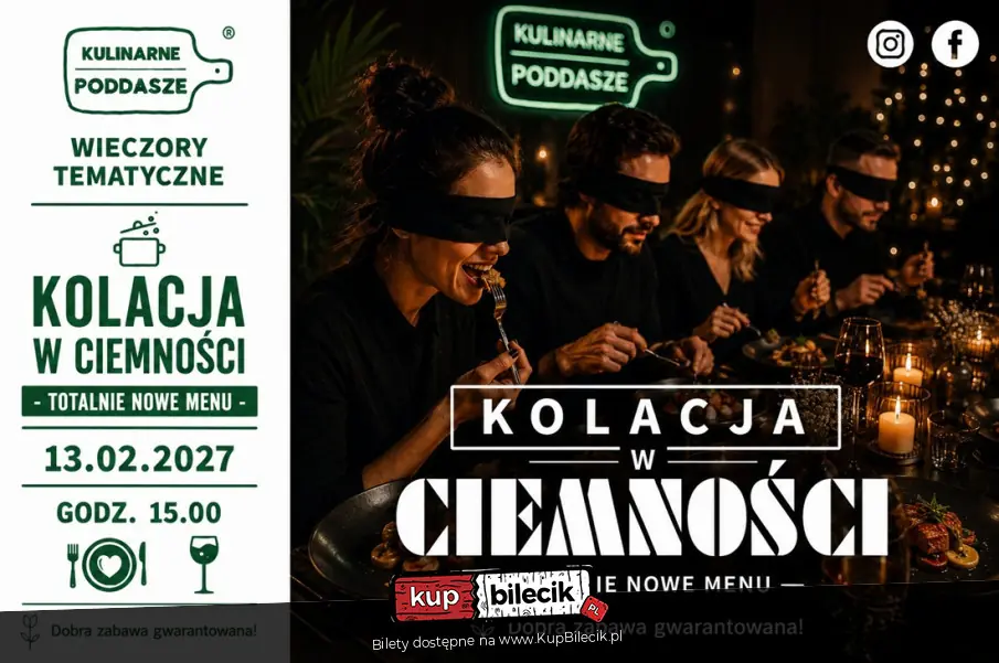 Kolacja w ciemno�ci
