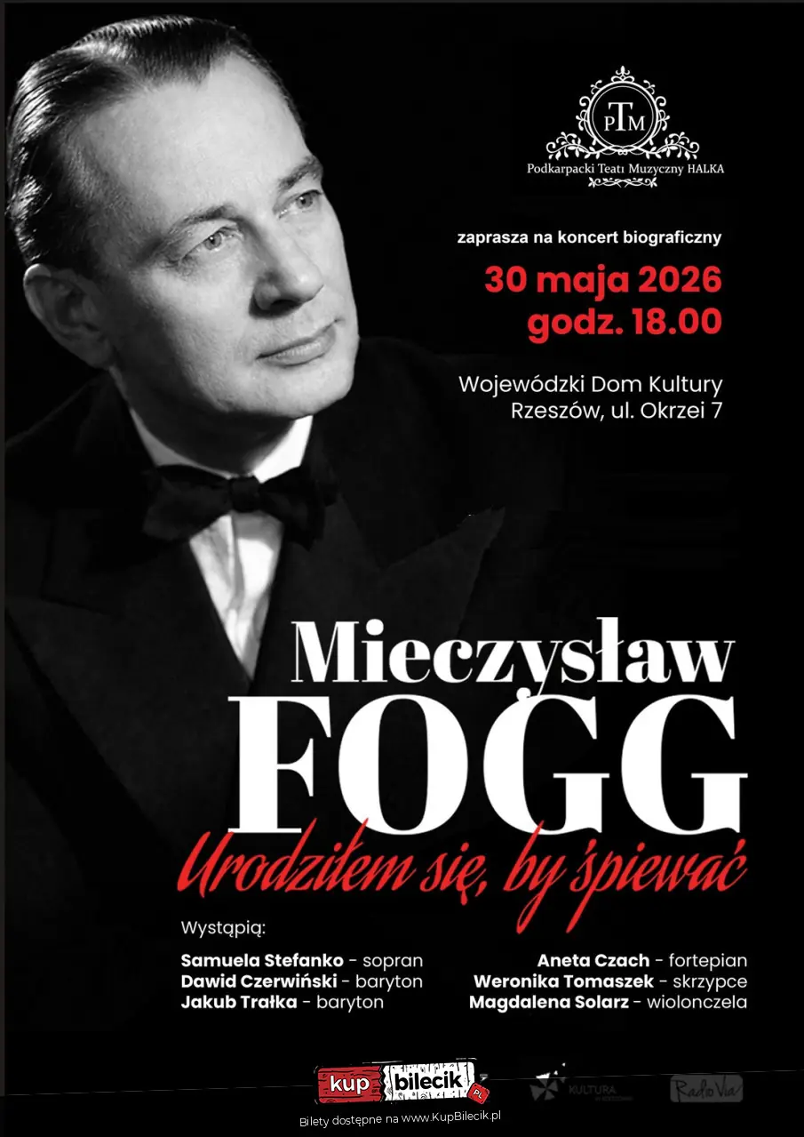 MIECZYSŁAW FOGG - Urodziłem się, by śpiewać... - Koncert biograficzny
