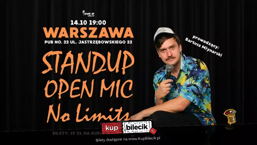 Stand-up Open Mic No Limits