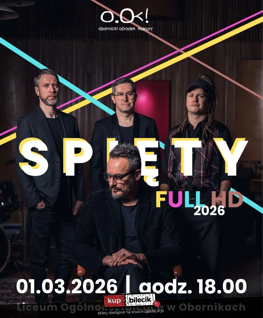 Koncert promujący najnowszą płytę Spiętego - SPIĘTY FULL HD 2026.