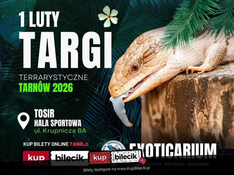 EXOTICARIUM Targi Terrarystyczne Tarnów 1 luty