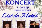 Koncert "List do Matki"
